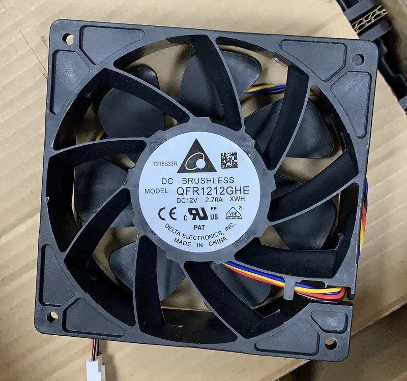 120*120*38mm Asic Cooling Fan Computer Case Fan For Asic L3 S9 S19 A1126