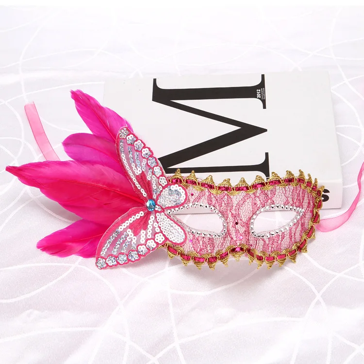 Masquerade Mask Women Venetian Ball Prom Masks Half Vintage Masks for Mardi Gras Carnival Fancy Dress Party