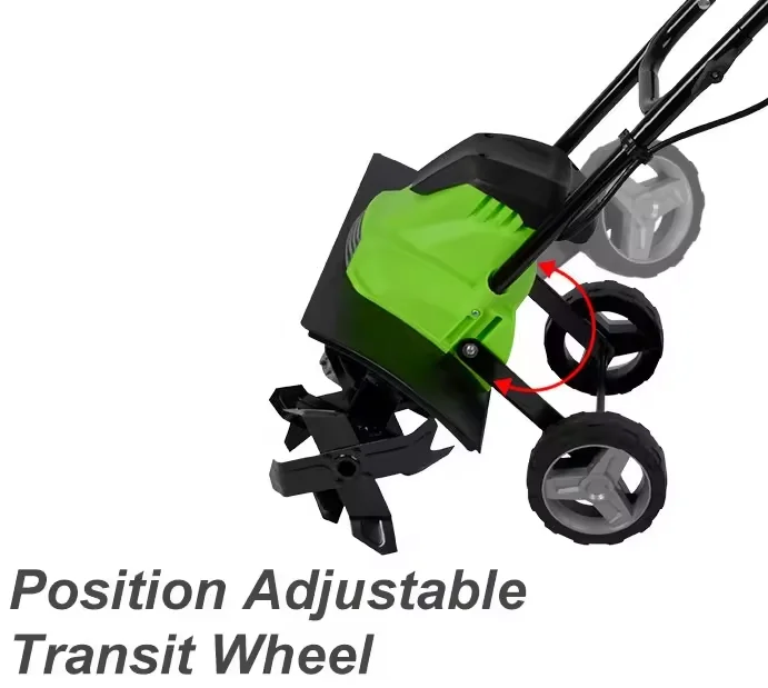 LARIX Electric Tiller Machine Mini Garden Tillers and Cultivator for Sale