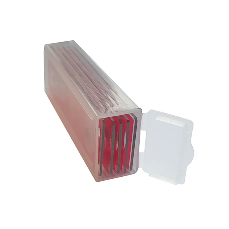 5pcs Children Education Used Biology Prepared Microscope Slides Set For Microscope