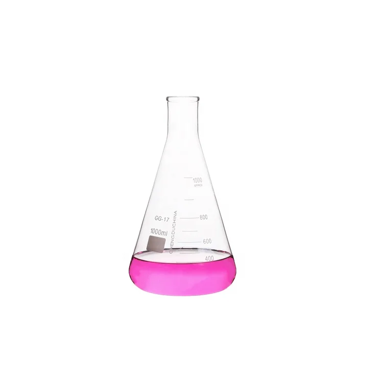 250ml Borosilicate Glass Conical Flask Narrow Mouth and Wide Mouth Laboratory Glass Flask Bottles for Lab Use wholesale