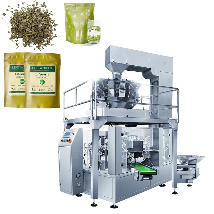 Linpack loose leaf leave tea packing machine