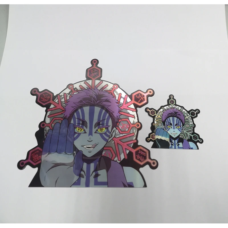 Custom printing window car decoration morph 3D flipping motion anime adhesive lenticular