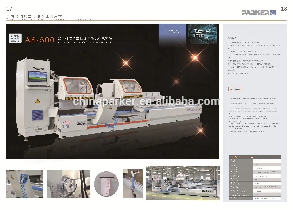 aluminium window door manufacturing machine