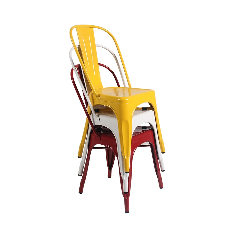 Wholesale Best Price Modern Loft Style Outdoor And Indoor Cafe Bistro Restaurant Vintage Sedie Metal Sillas Tolixs Chair