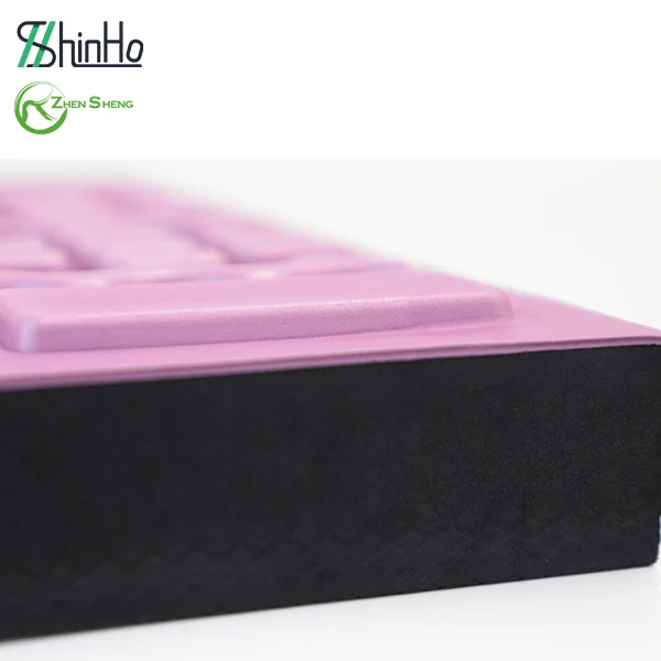 Zhensheng manufacturer custom thickness 4cm 5cm 6cm tpe balance pad yoga pilates mat