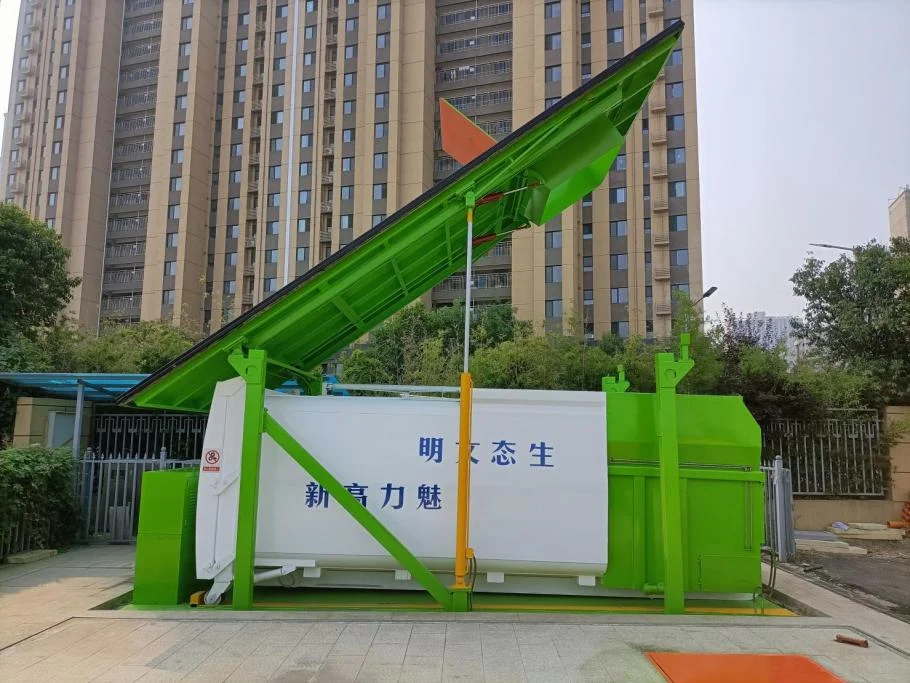 RNKJ Trash Dumpster Container Waste Treatment Machinery Underground Garbage Compactor