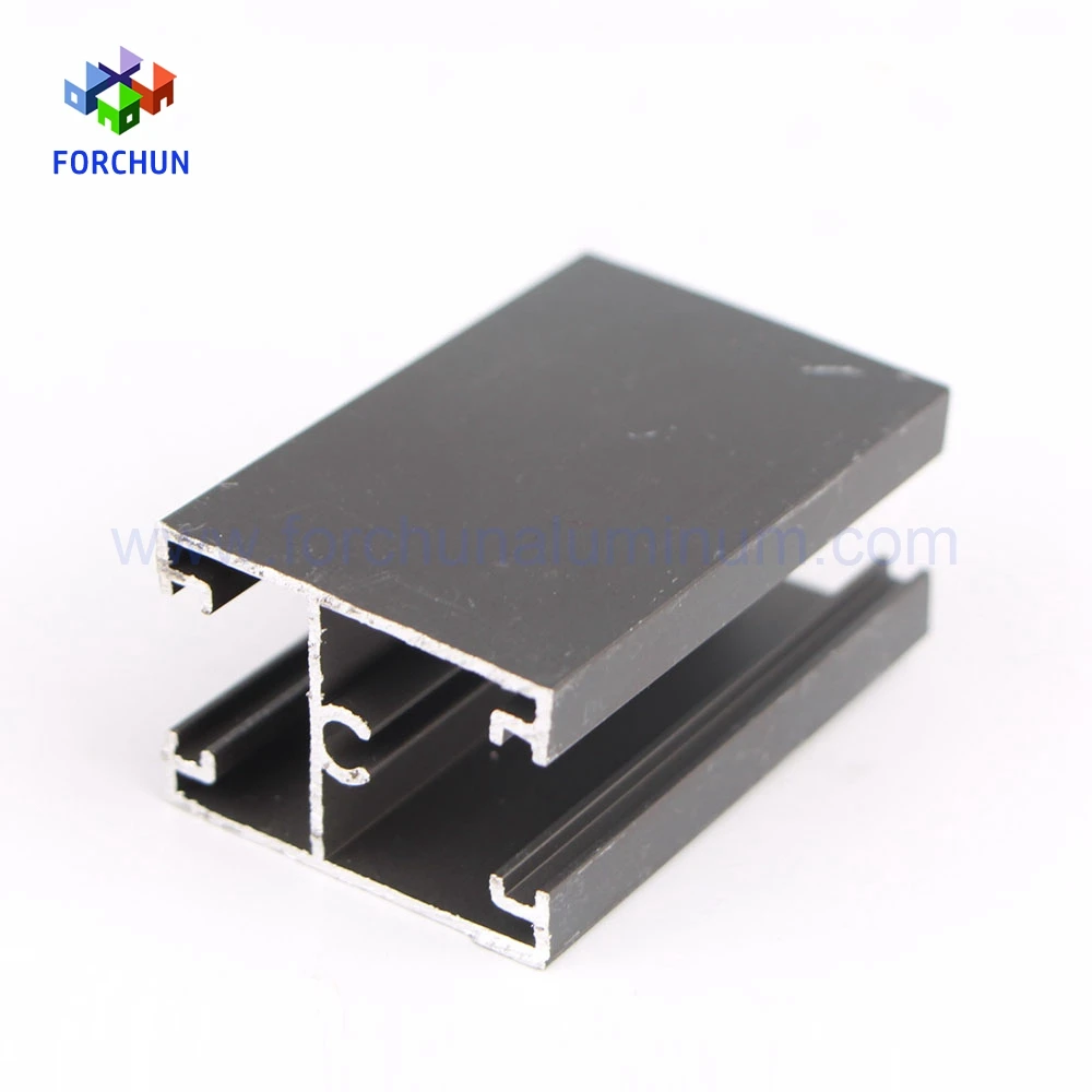 Cheap Price Brown Aluminium Extrusion Profiles For Mexican Sliding Windows And Doors