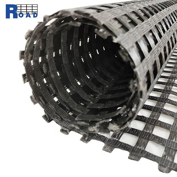 50kn 600kn 800kn 1000kn warp knitted polyester geogrid for driveway
