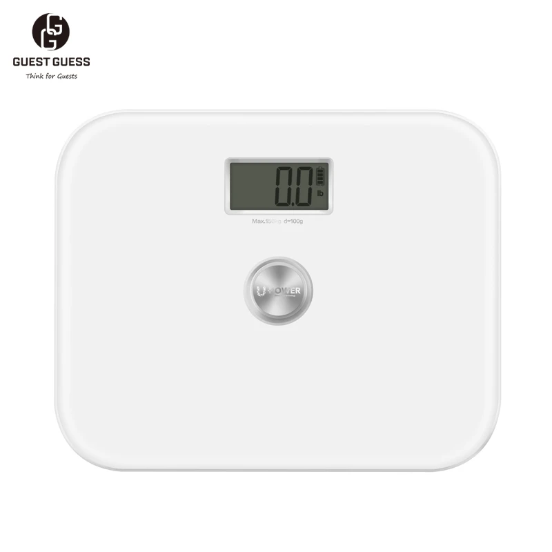 OEM Customized Wholesale CE Certified High Accurate Lcd Display 180Kg No Battery Weighing Scale For Hotel Room