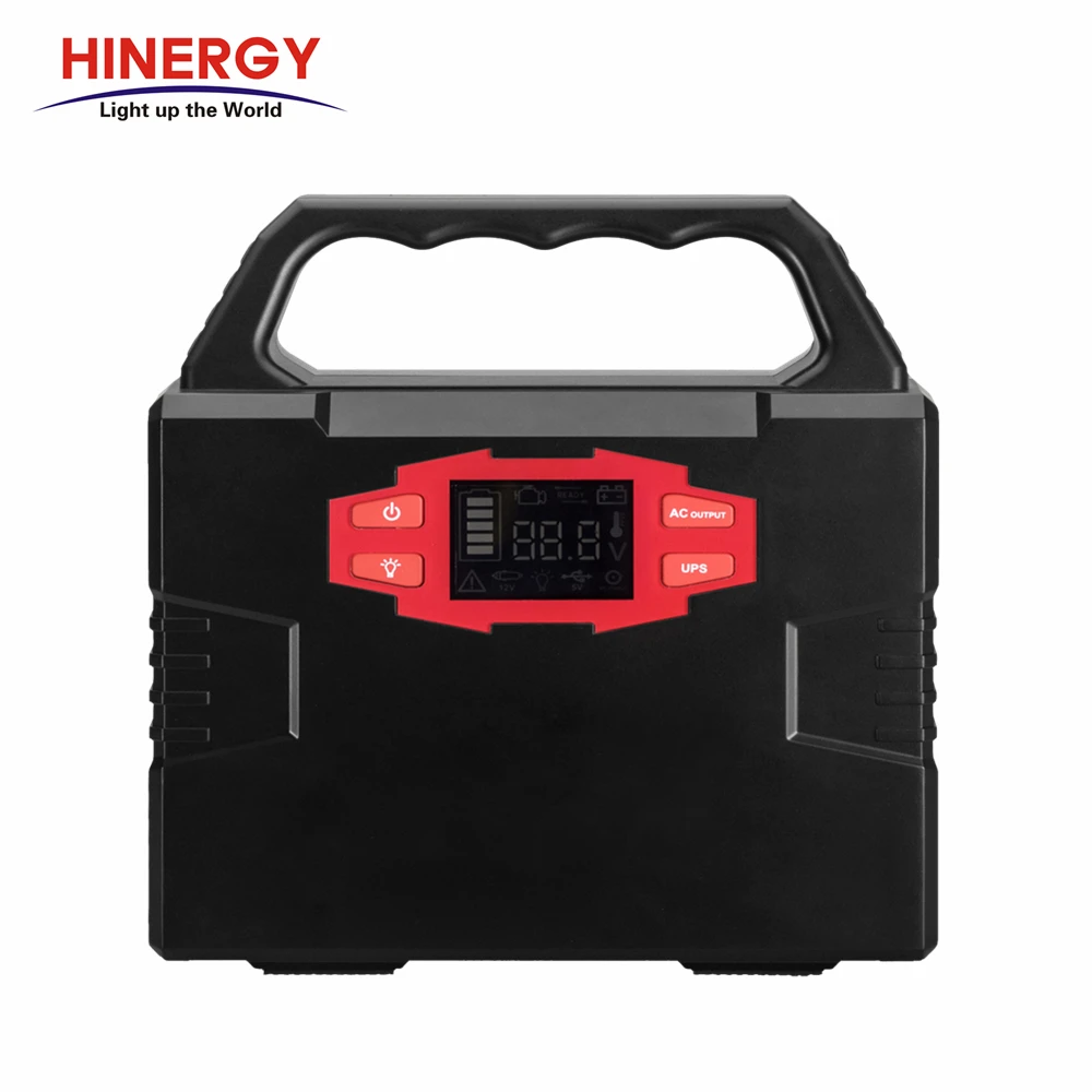  Hinergy литиевая аккумуляторная станция 110v 220v AC портативный солнечный генератор