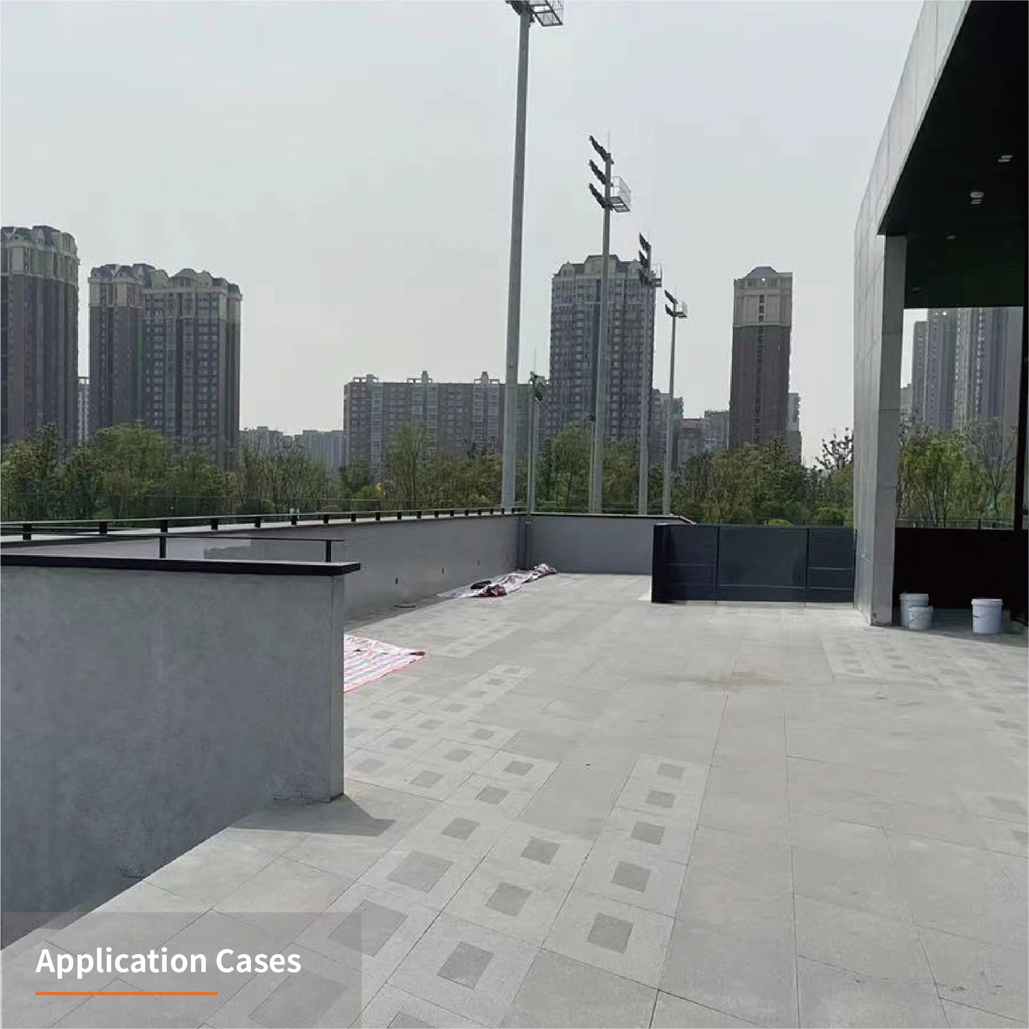 Modern Contemporary 2cm Full Body Non Slip Driveway Grey Porcelain Floor Rustic Paving Outdoor Tiles for Garden