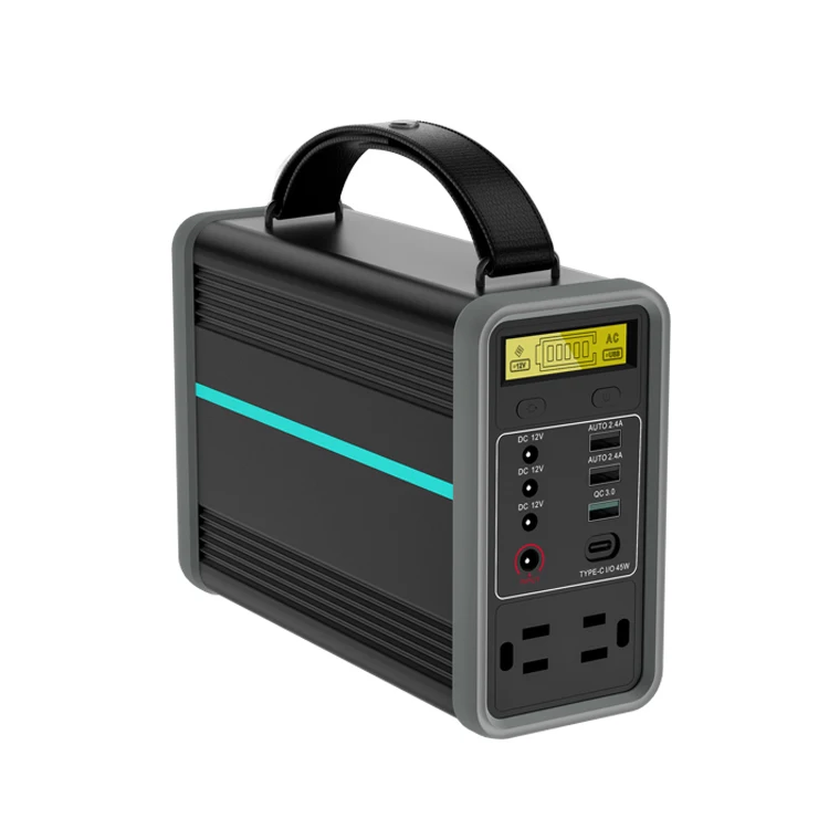 New Arrival Power Supply 200W Lithium Ac Dc Output Solar Energy Generator Portable Camping Power Station For Laptop