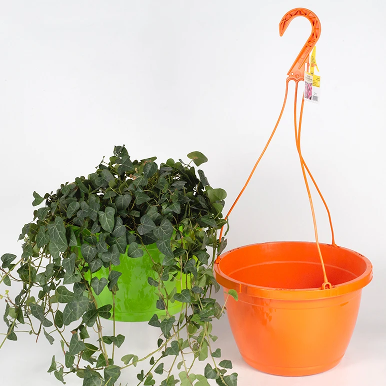 Home Durable Plant Garden Supplies Plastic Hanging Basket Planter Horticulture Flower Pots Hanging Pot
