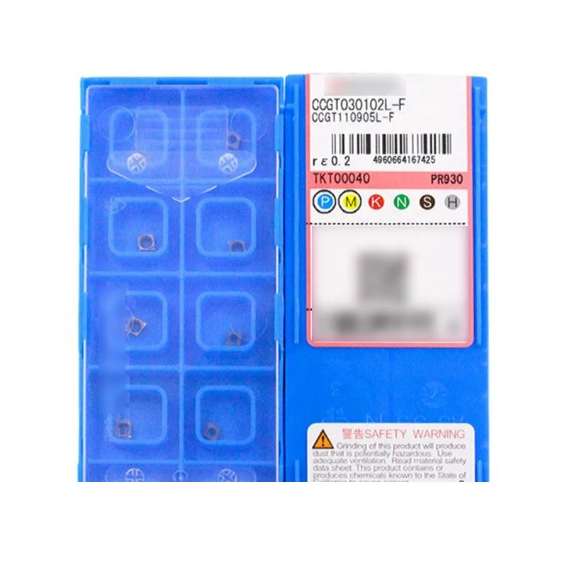 Japan Kyoceras CNC Machine Tool Cutting Blade Processing Stainless Steel Parts CCGT030102L-F PR930