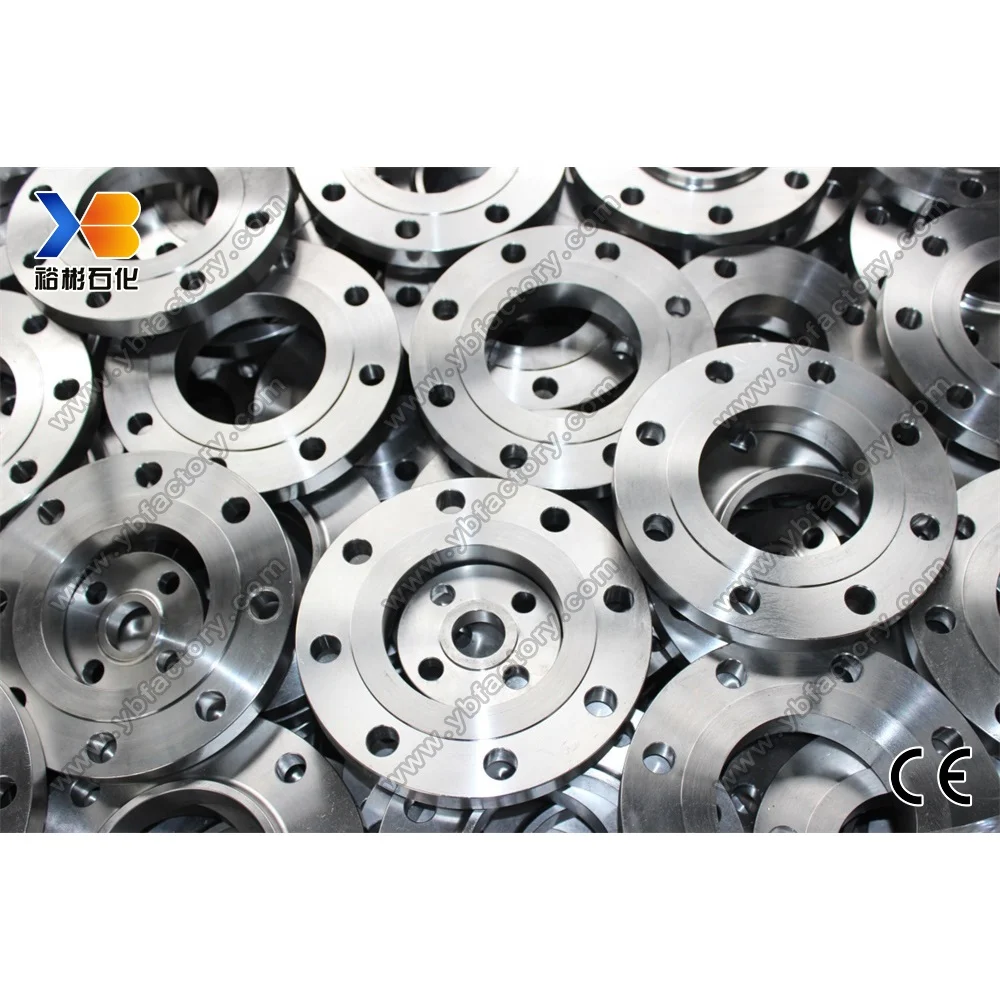 Customized PED Certificate Motor Engine Spare Parts Forged Stainless F316L Flanges Ring