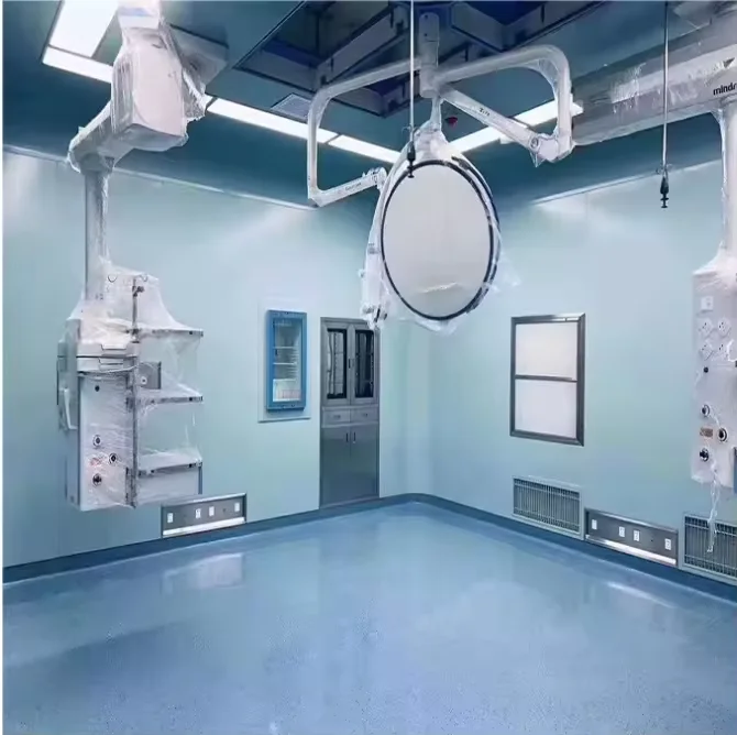 Quick installation of biosafety GMP modular operating room workshop operating room hospital clean room