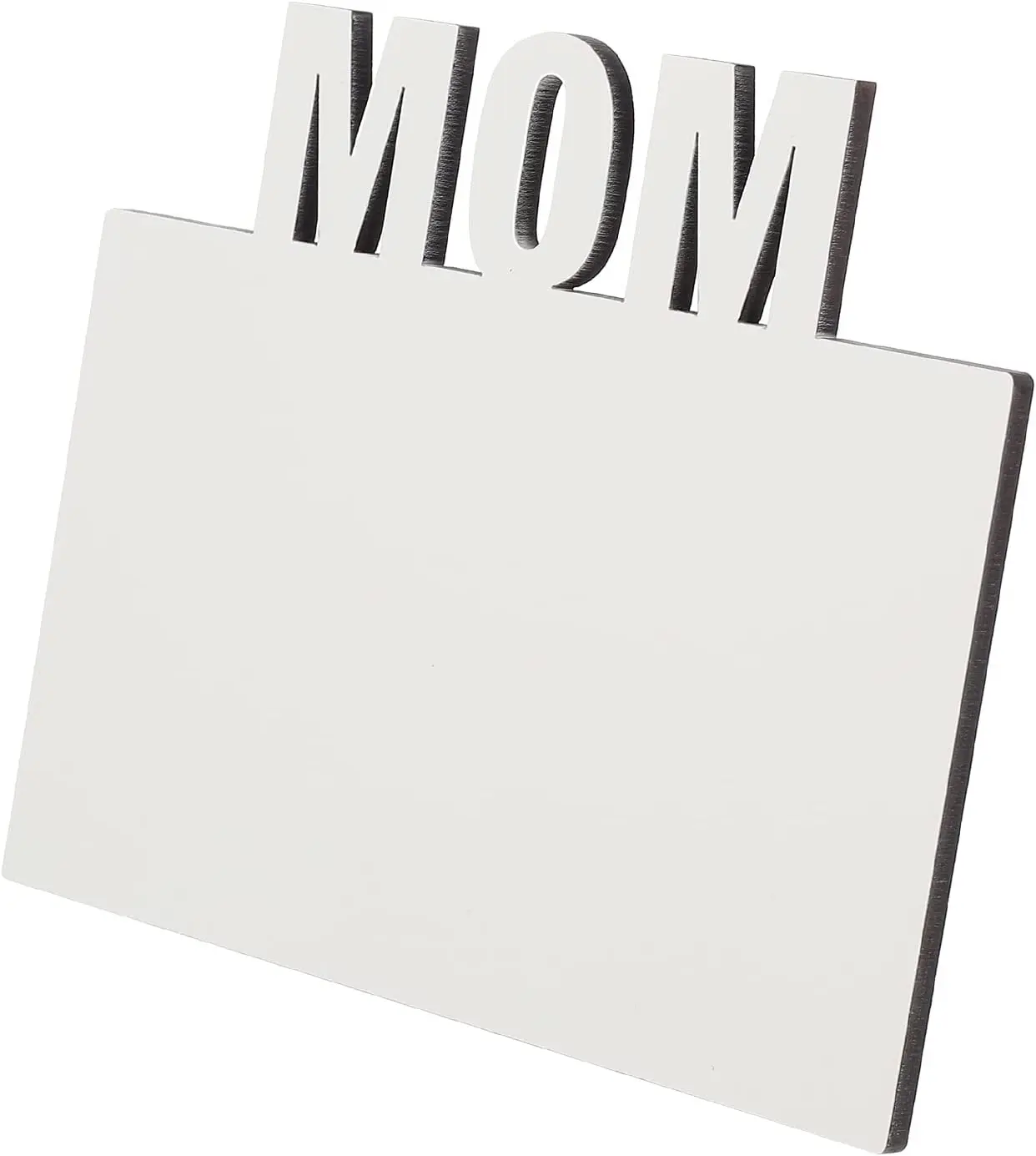 Wood MDF MOM Decor OEM Personalized Design Sublimation Printing blank Photo Frame