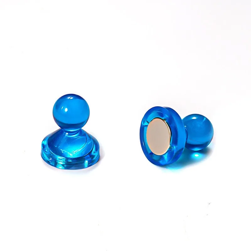 D11*17/D21*25/D15*21mm transparent small color magnetic tacks office strong white board magnetic tacks
