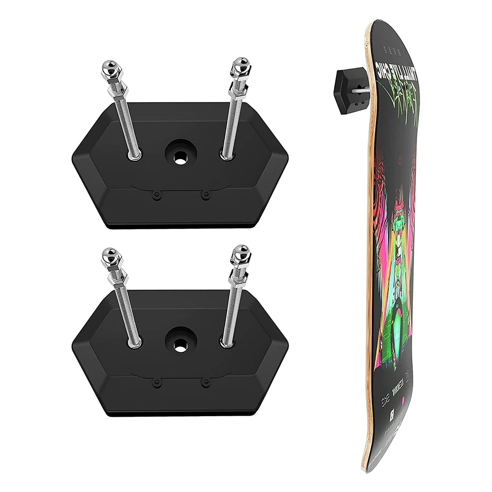 Skateboard Wall Mount Skateboard Hanger for Skateboard Deck Display and Storage Floating Effect