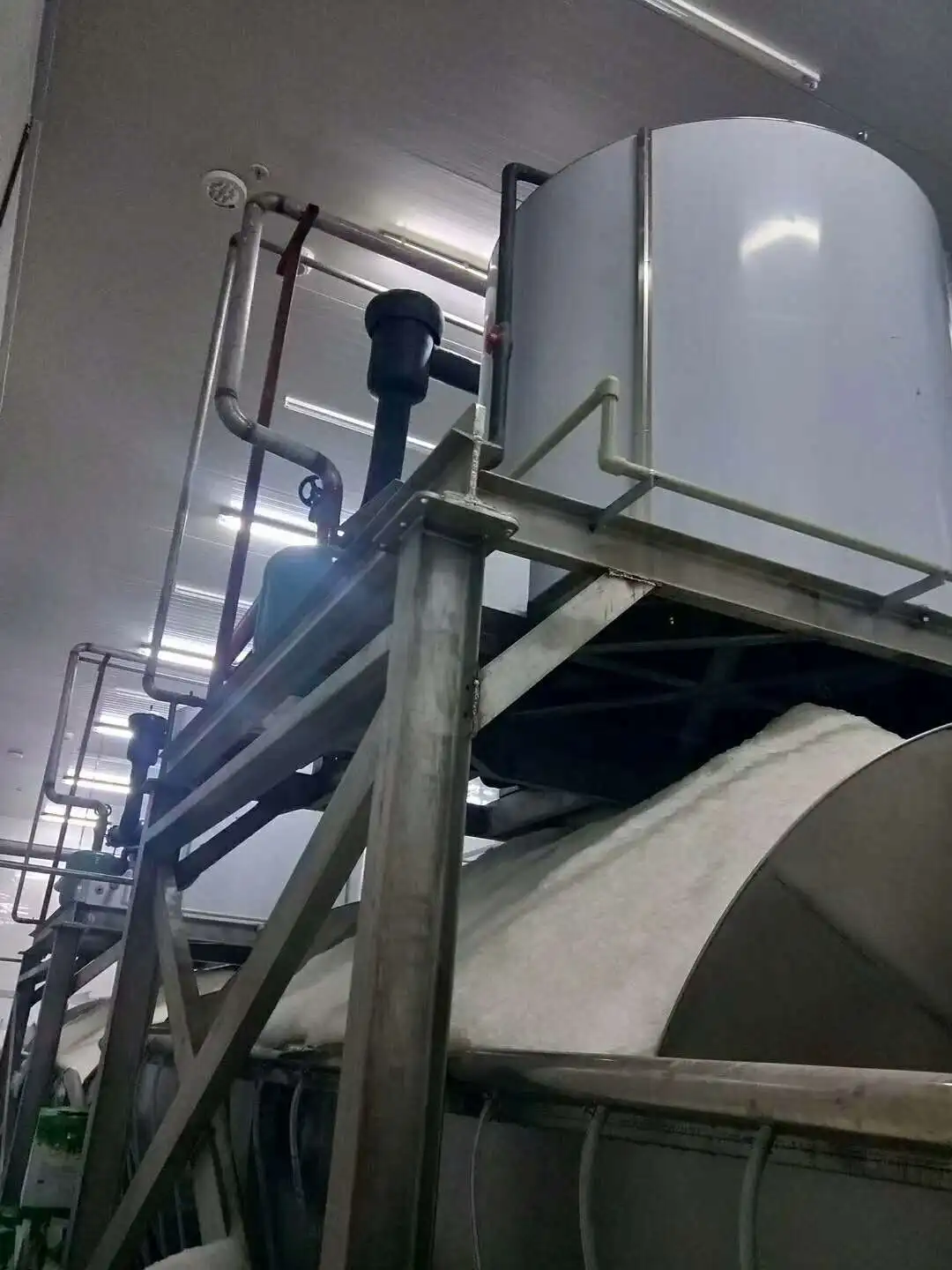 Industrial Flake Ice Machine Maker Snowkey Flake Ice Machine 10T Per Day