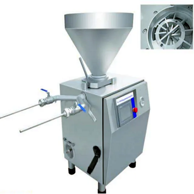stainless steel vacuum sausage stuffing machine
