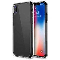 for iphone case Reinforced Cushion Shockproof TPU Phone Case for iPhone Xs/Xs Max, Rigid Back Panel