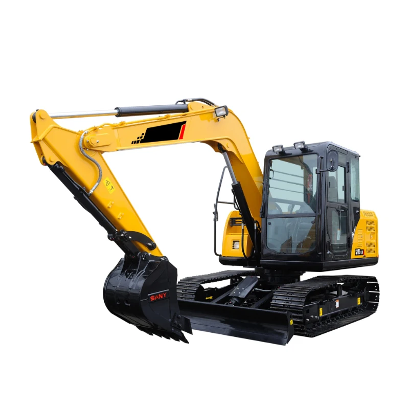 SY75C мини-экскаватор 7.5ton SY75CPro гидравлический гусеничный экскаватор