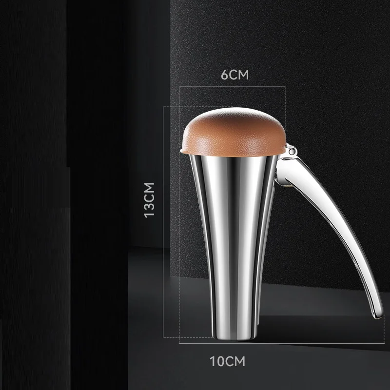 Hot Sale Convenient Funnel Shape Spatter-proof Nut Crackers With Lid Cover