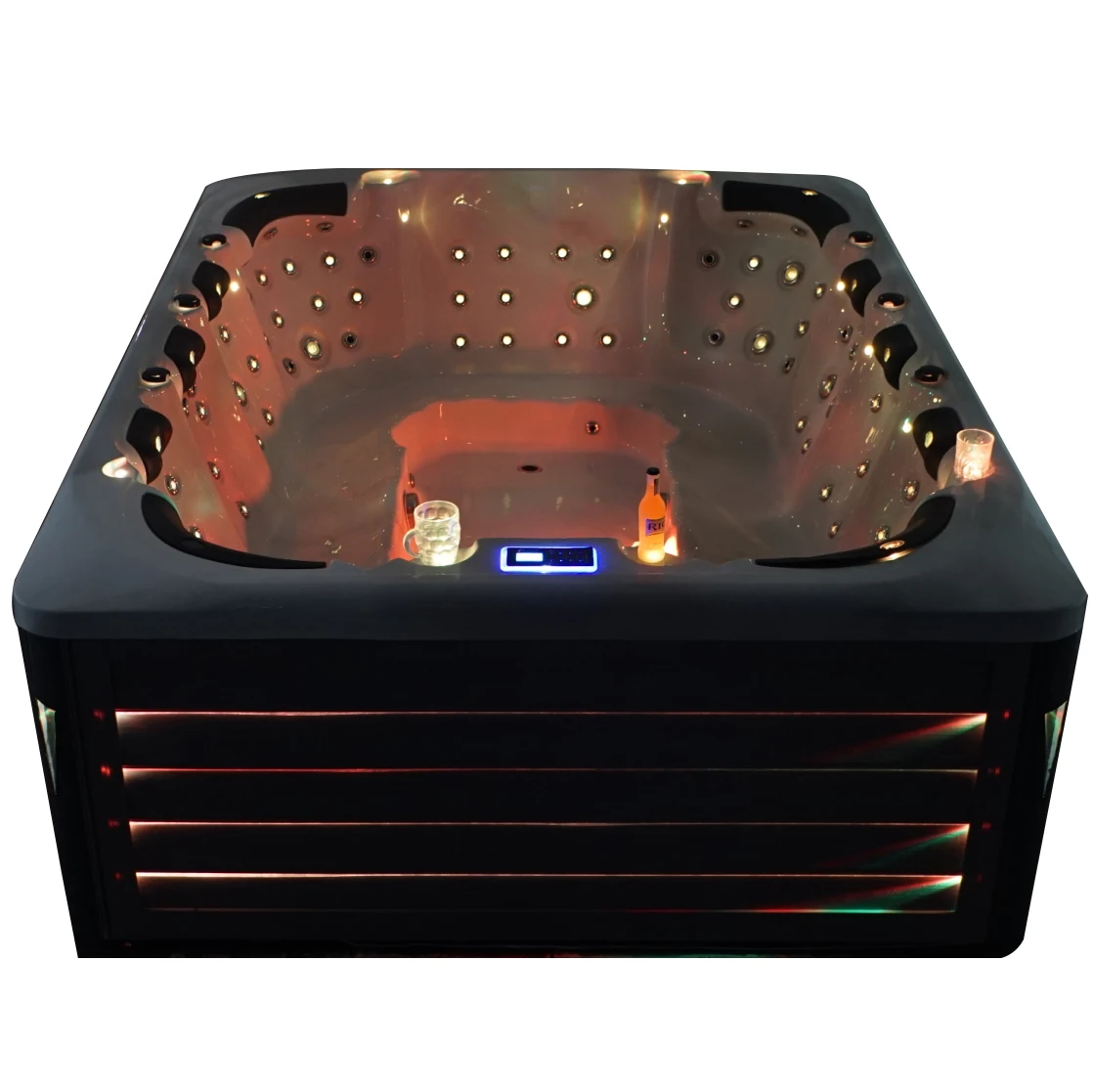 Luxury 12 person hot tub spa pool outdoor whirlpool tub 3110x2310x890mm