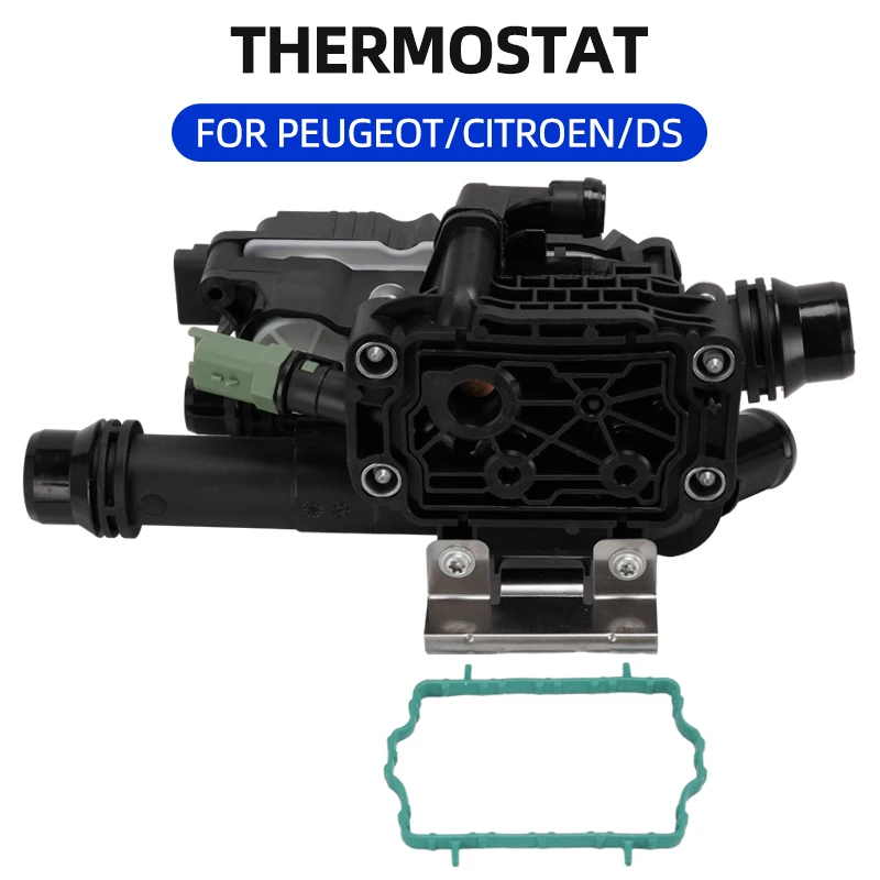 Thermostat Housing For Peugeot 208 308 508 Citroen C3 C4 Berlingo 1.6 9803549480 9850364680