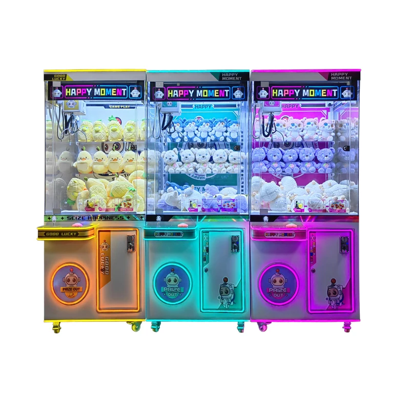 Guangzhou cheap wholesale custom coin-operated claw machine crane vending machine doll claw machine game consoles