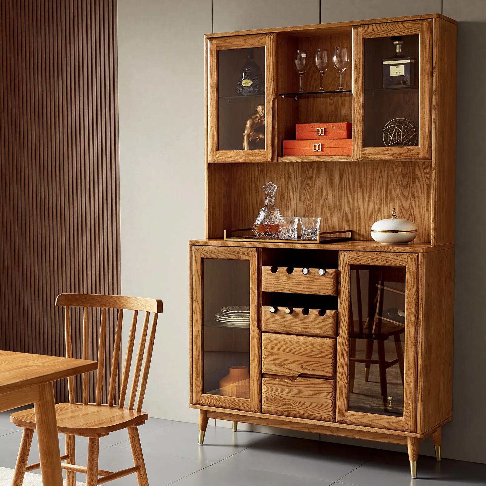 Shabby Chic Wooden Wine Cabinet With Barn Door Storage Cabinet Antique Buffet Sideboard