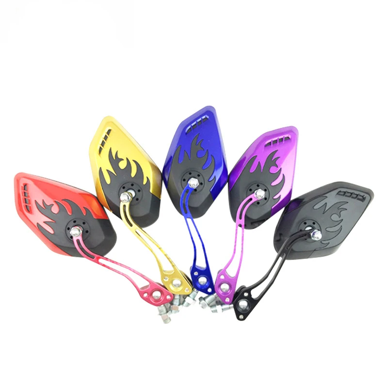 m8 10 Scooter electric dropshipping Motorbike Aluminum retrovisor View Motorcycle Handle Bar Side Rearview Mirror for honda