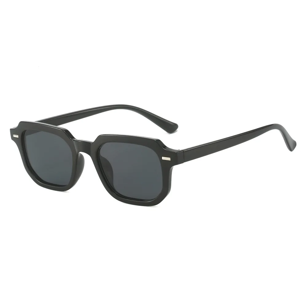 Fashion Retro Square Sunglasses 2024 Women Men Rectangle Shades Frame Logo Custom Glasses