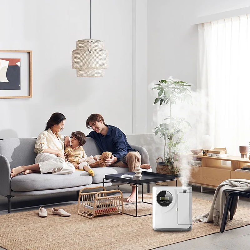 Ароматический диффузор настенный Wi-Fi контроль ароматизатора эфирных масел Распылитель Освежитель Воздуха умный для отеля