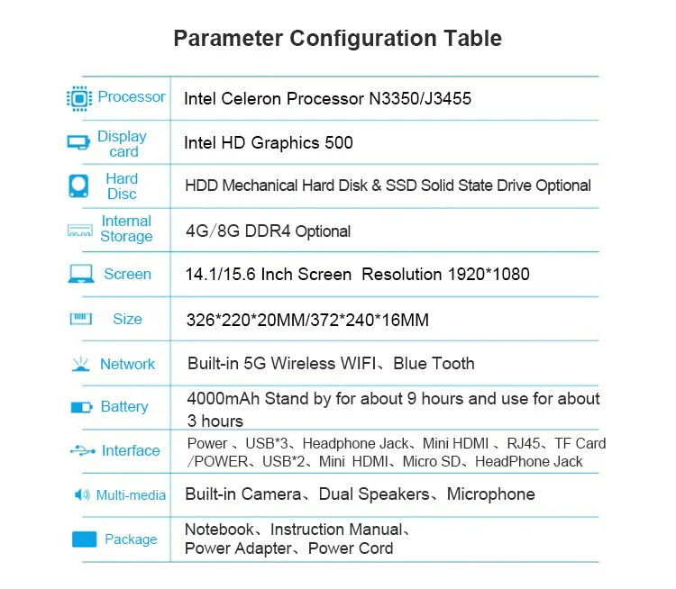 AIWO Experienced Factory Cheap China Laptops for Educational SSD 256G 512G 1Tb Bios Logo Customized Laptop