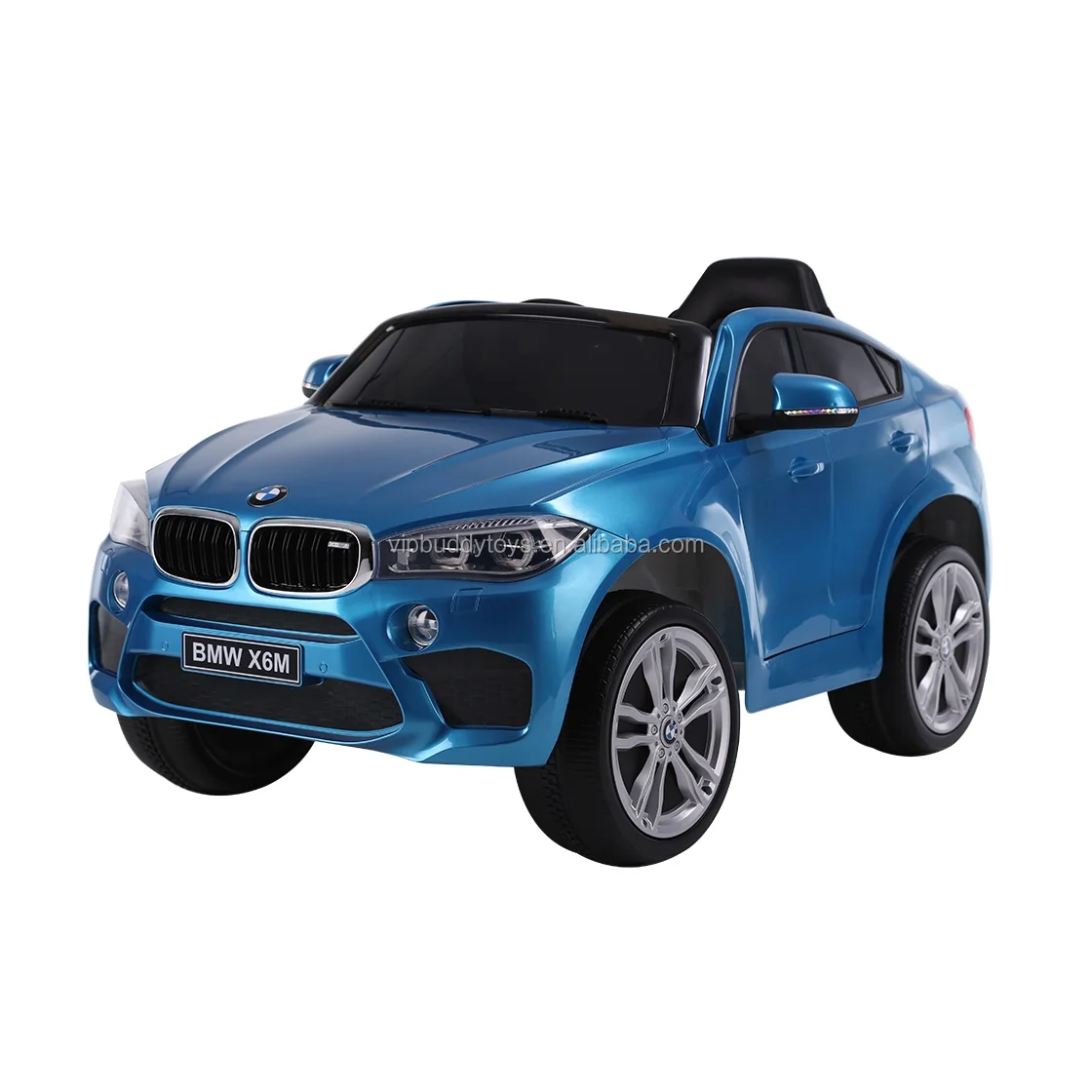 Best Selling Cheap Licensed BMW X6M Kids Steering Wheel Ride on Toy Remote Control Powerful Electric Cars
