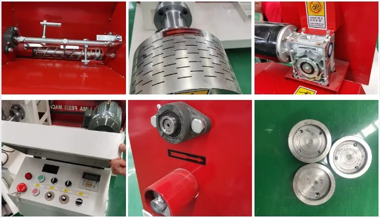 
DGP40 fish animal cat food feeding pellet making machine cat feed processing machines 