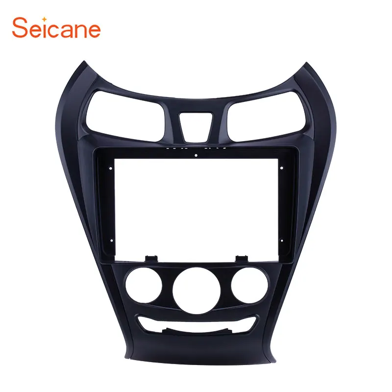  Fascia черная рамка 9 дюймов для 2012 Hyundai EON Dash Mount Kit отделка панели без