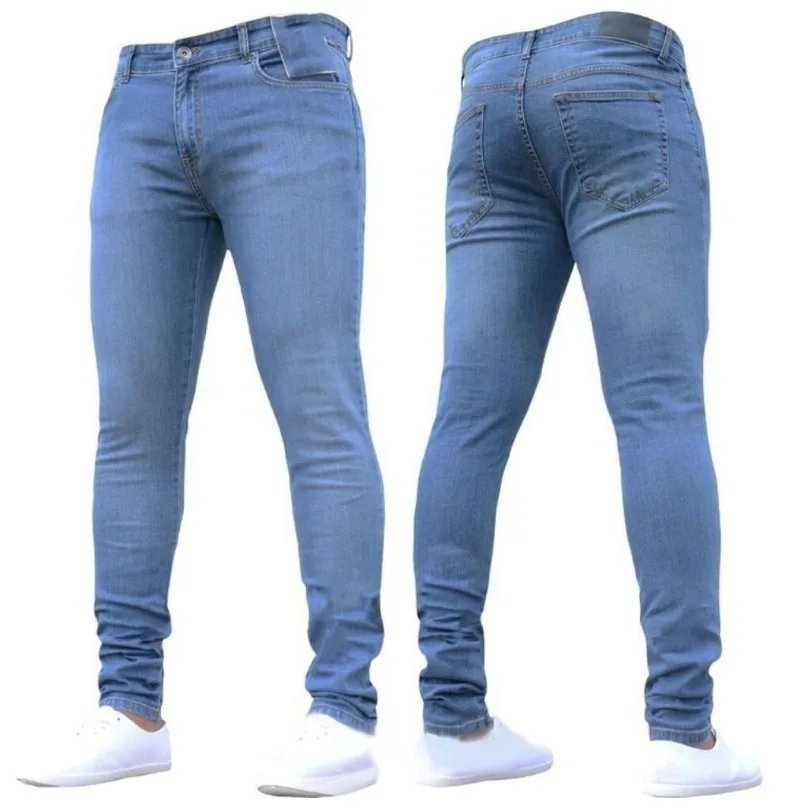 Regular Men skinny jeans 3 colors Mens jeans pant denim pants