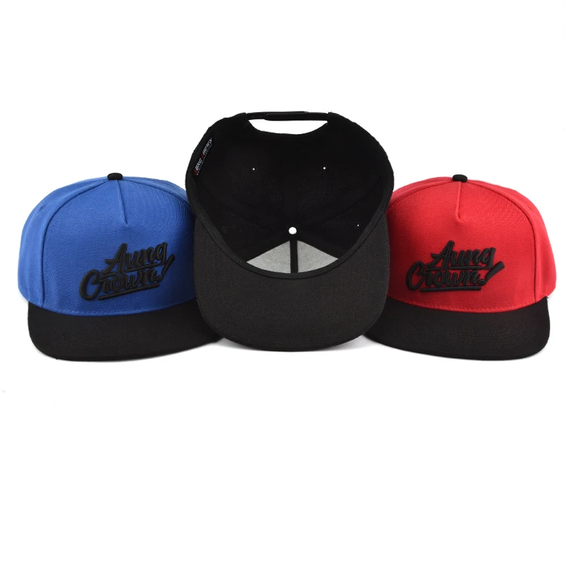 Custom design your own 3D embroidery cap wholesale cheap snapback cap
