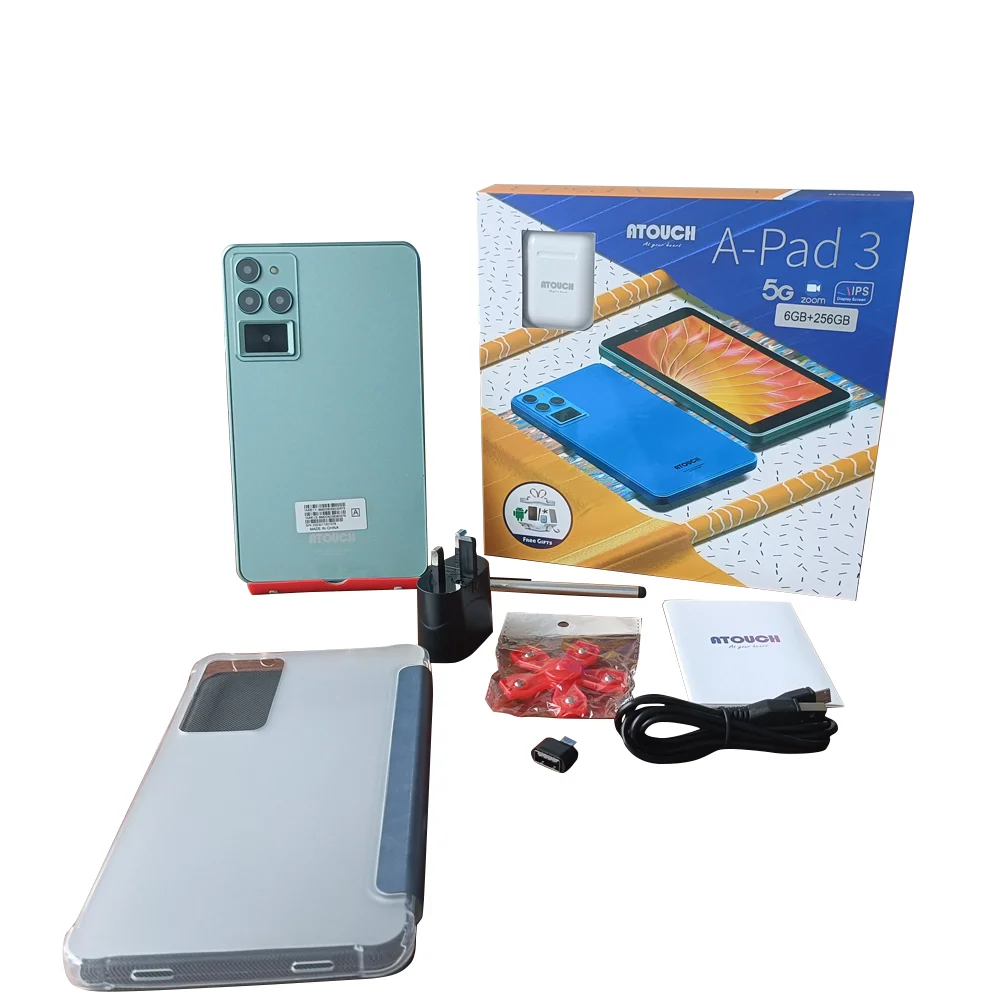 Large Memory 7 Inch IPS Display Screen 5G SC7731C Android Tablet 6GB+256GB Tablet PC With ZOOM