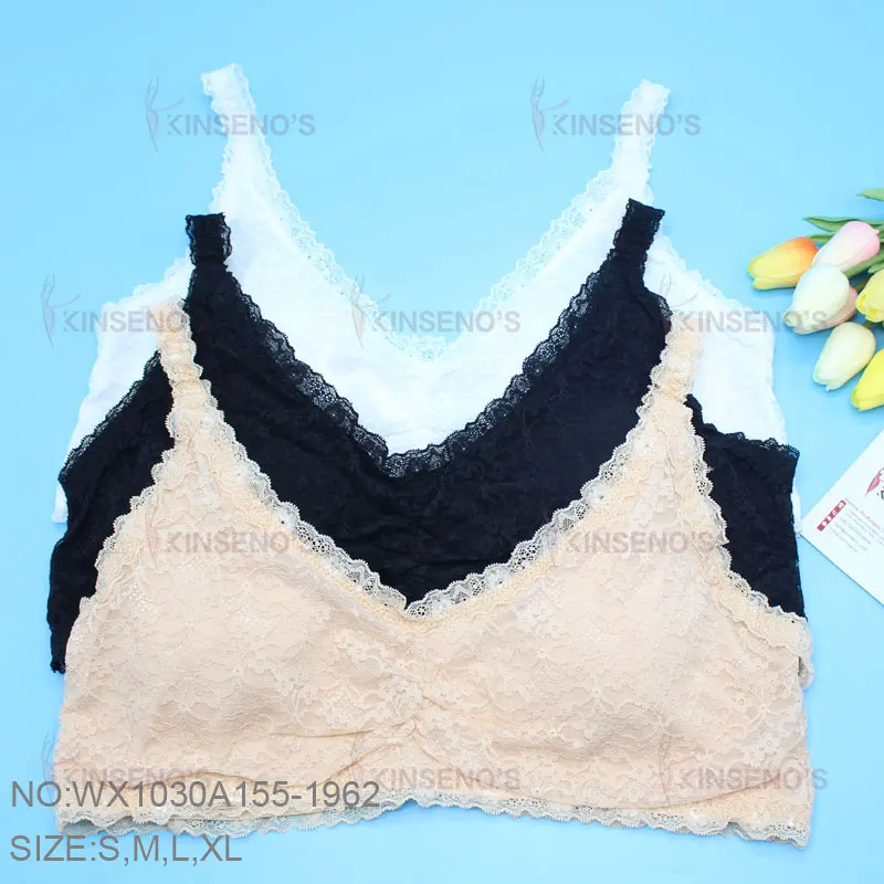 High Support Breathable Backless Full Coverage Thin Straps Deep V Bra For Cute Ladies