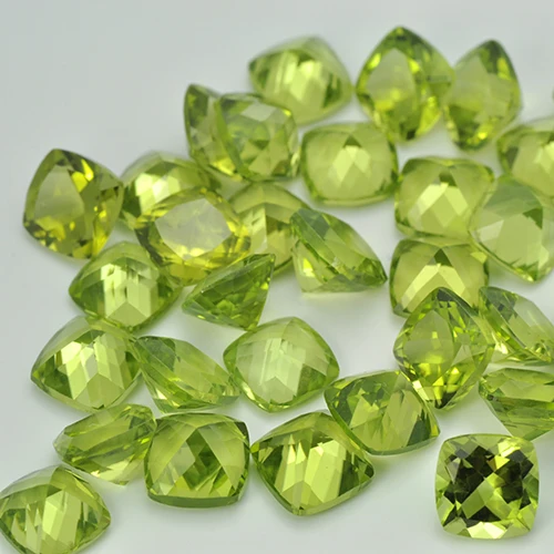 2GN04019A Wholesale Best Peridot Stone Price Natural Oval Cut Loose Peridot Stones