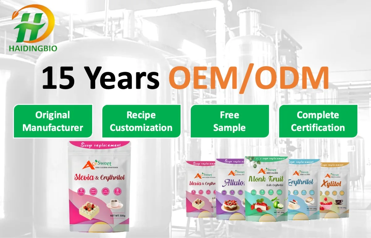 Haiding Hot Selling Cheap Price Maquinas Para Procesar Stevia Pure Blending Stevia Sugar Erythritol Powder