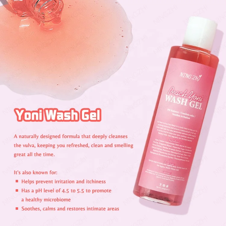 Ningzhi vendors custom your own logo women intimate care plant base whitening yoni products