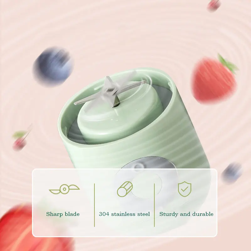 2022 Portable Blender Cup Portable Juicer For Home Use Potable Blender Mini Juicer Blender