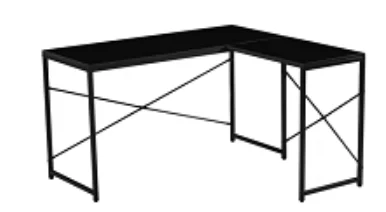 High Quality PB Material Metal Tube Office Desk Study Writing Table for Office Furniture