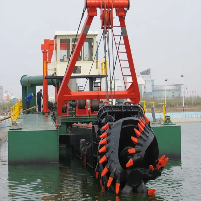 China Hikos 6 inch 550m3/h small model cutter suction dredger with low price and global after-sales service
